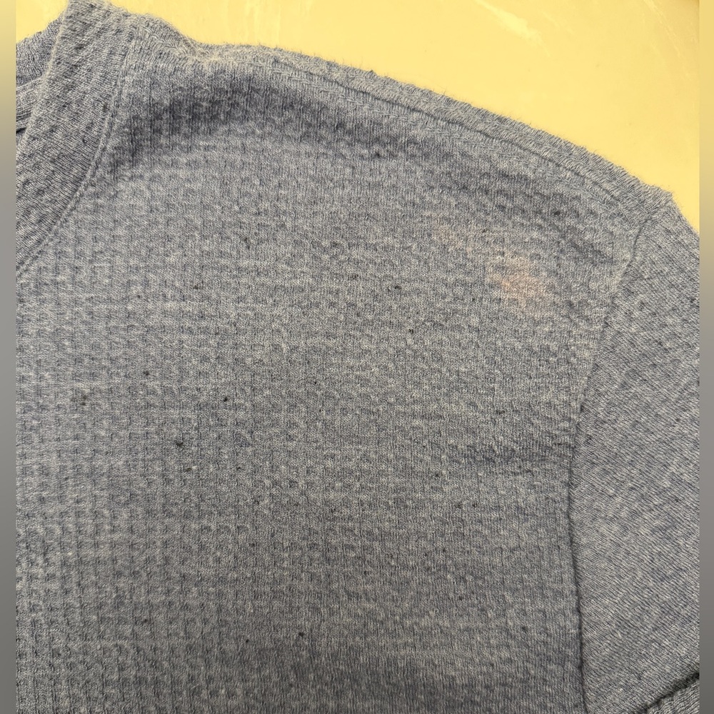 Travis Mathew Cloud Waffle Crew - mood indigo/blue - size XXL - Picture 9 of 9
